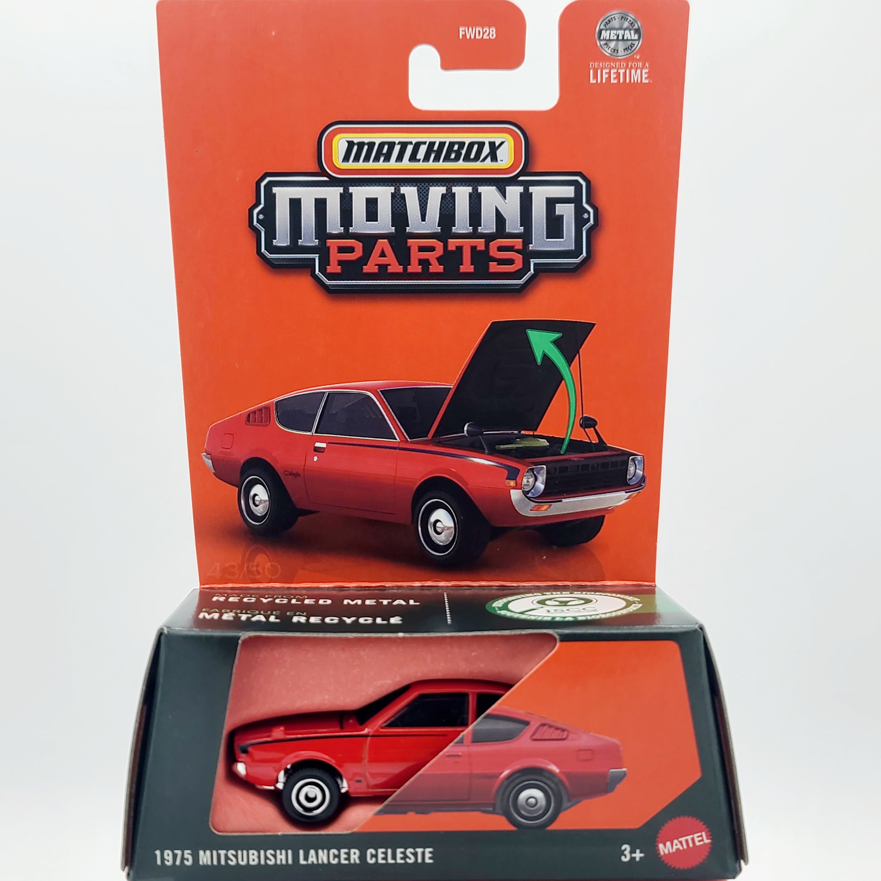 Matchbox Moving Parts - Factory Sealed Case - 2025 Mix 8 H (8 Vehicles)